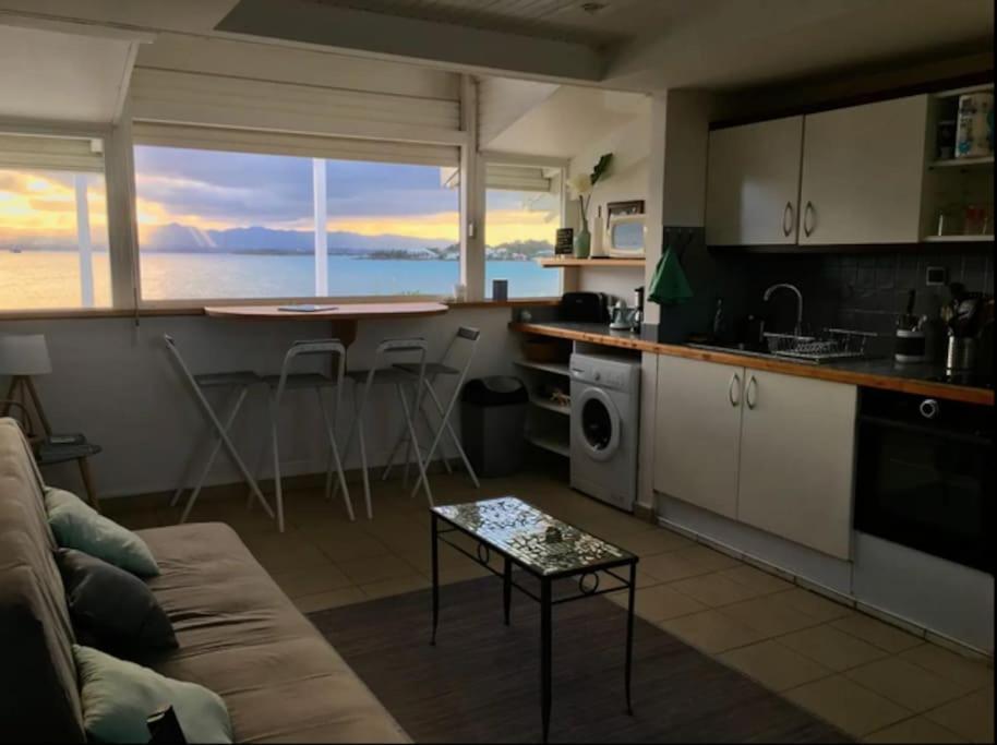 Superbe T2 vue mer&accès plage Le Gosier  Extérieur photo