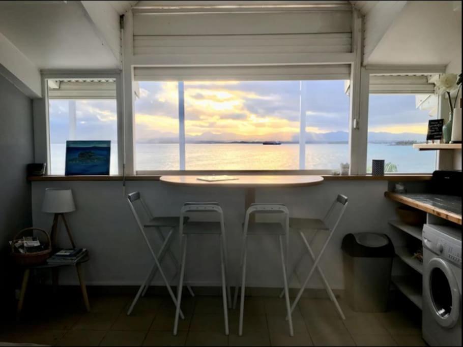 Superbe T2 vue mer&accès plage Le Gosier  Extérieur photo